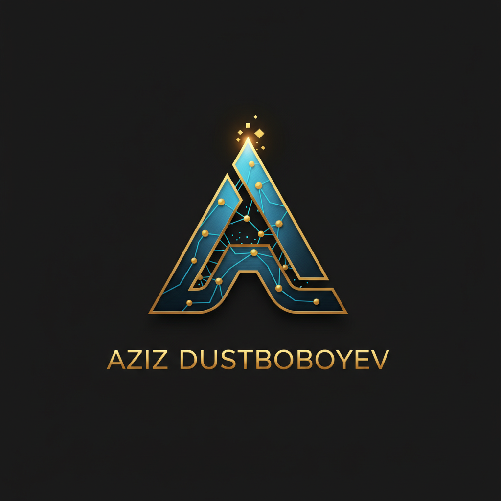 Aziz Dustboboyev Logo